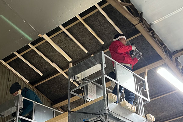 建材加工工場　施工事例